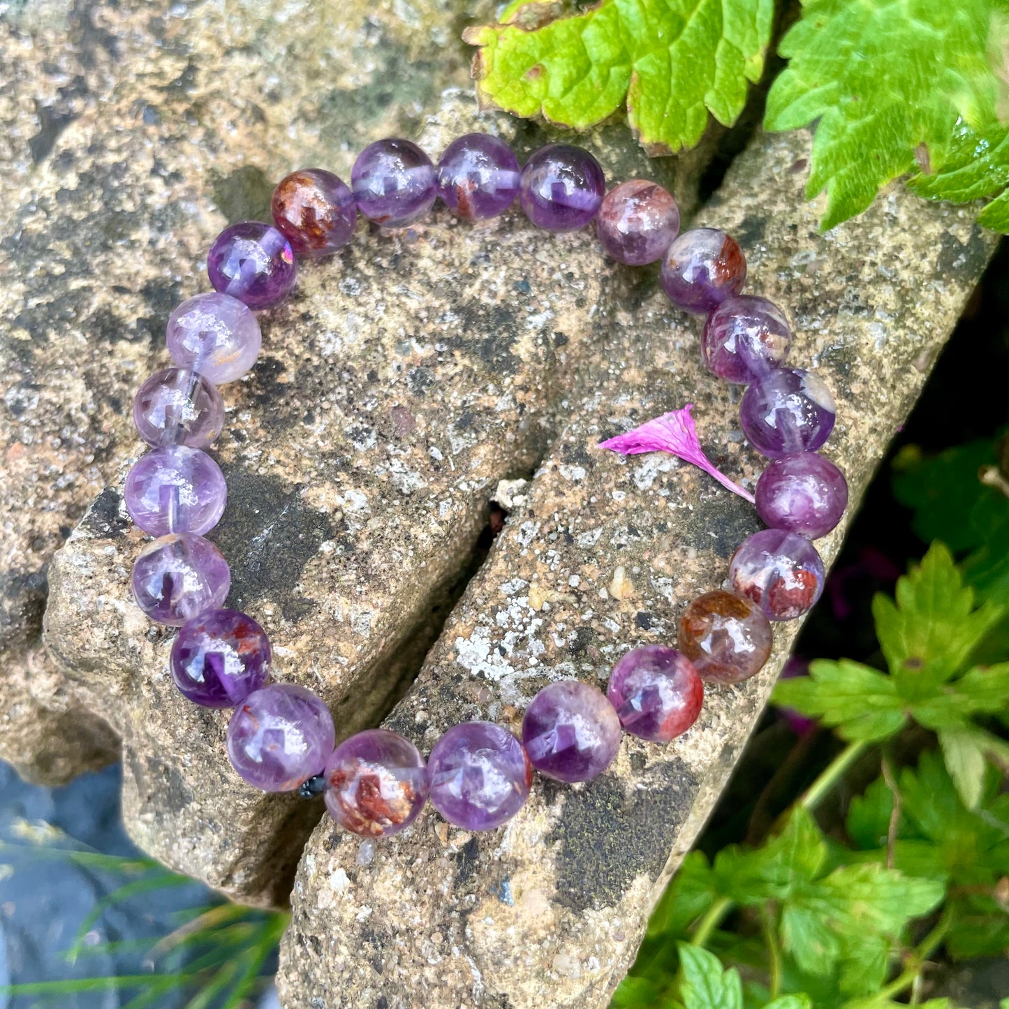 Auralite-23 Beaded Bracelet