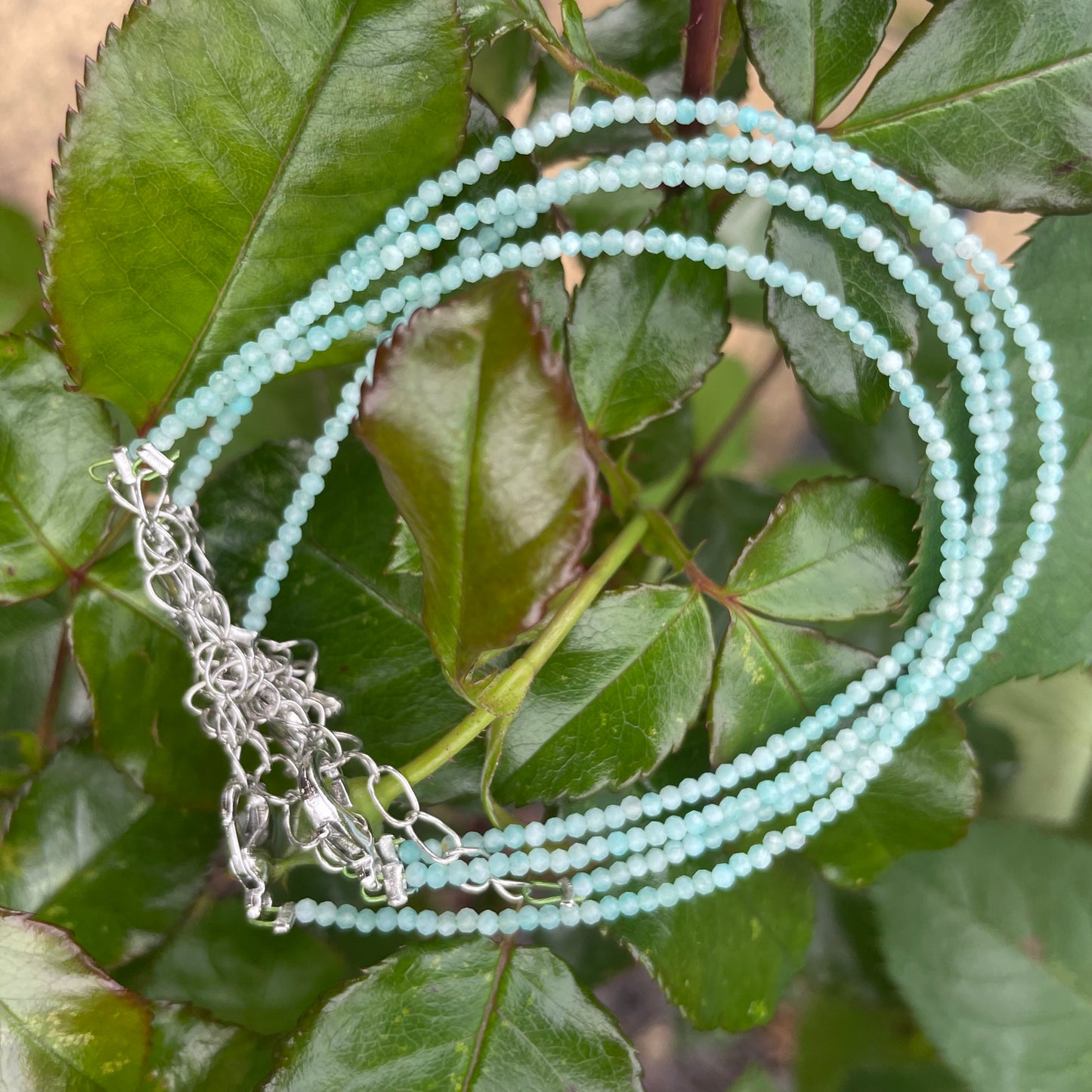 Amazonite Minimalist Bracelet 🩵