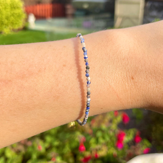 Sodalite Minimalist Bracelet 🧿