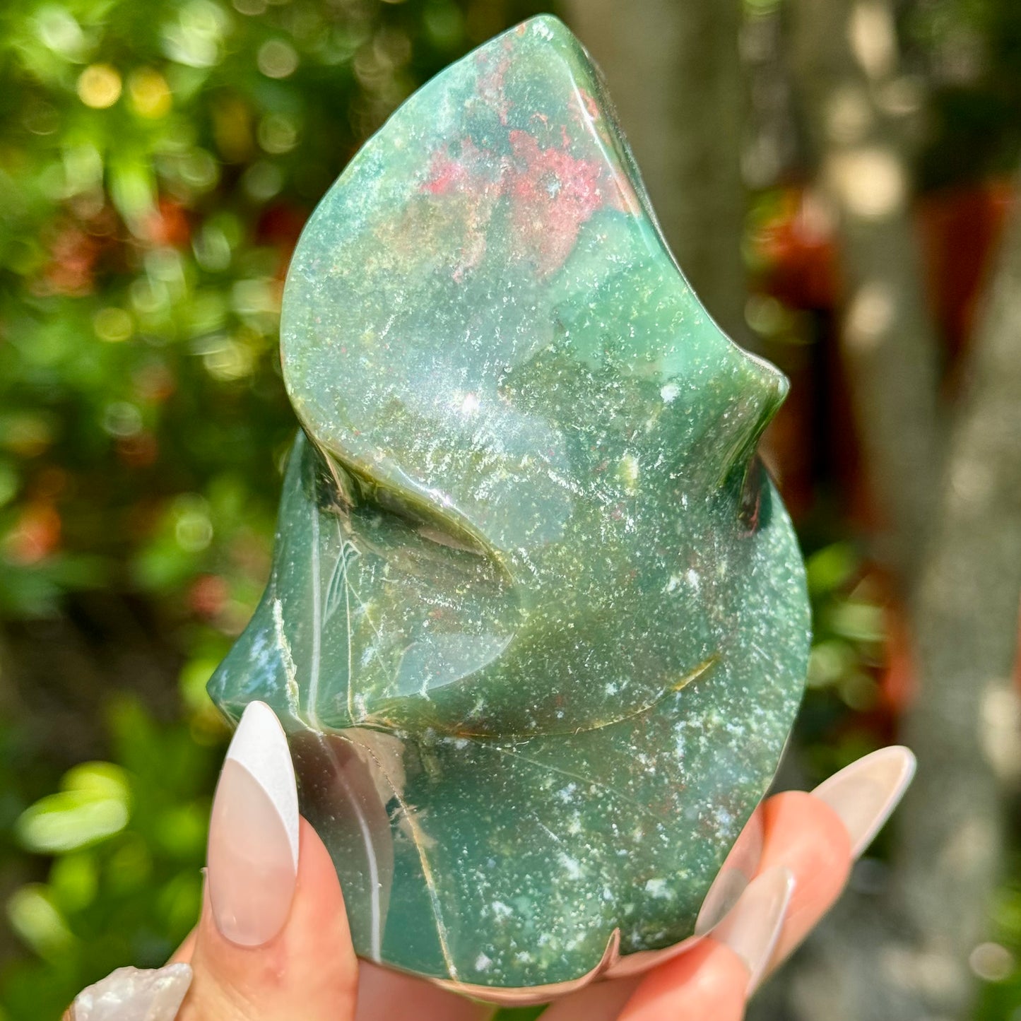 Green Ocean Jasper Flame 411g