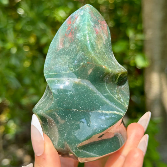 Green Ocean Jasper Flame 411g