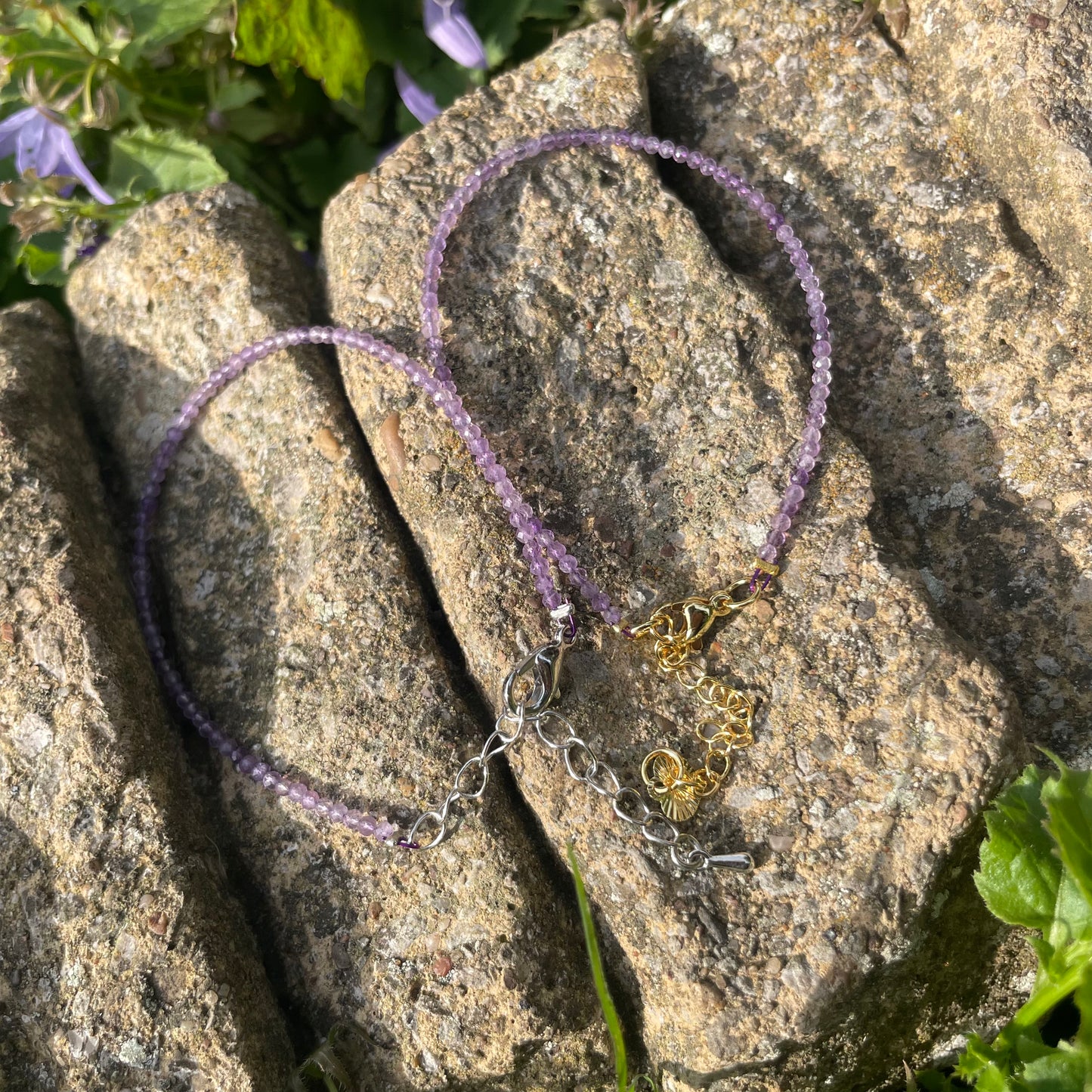 Amethyst Minimalist Bracelet 🪻