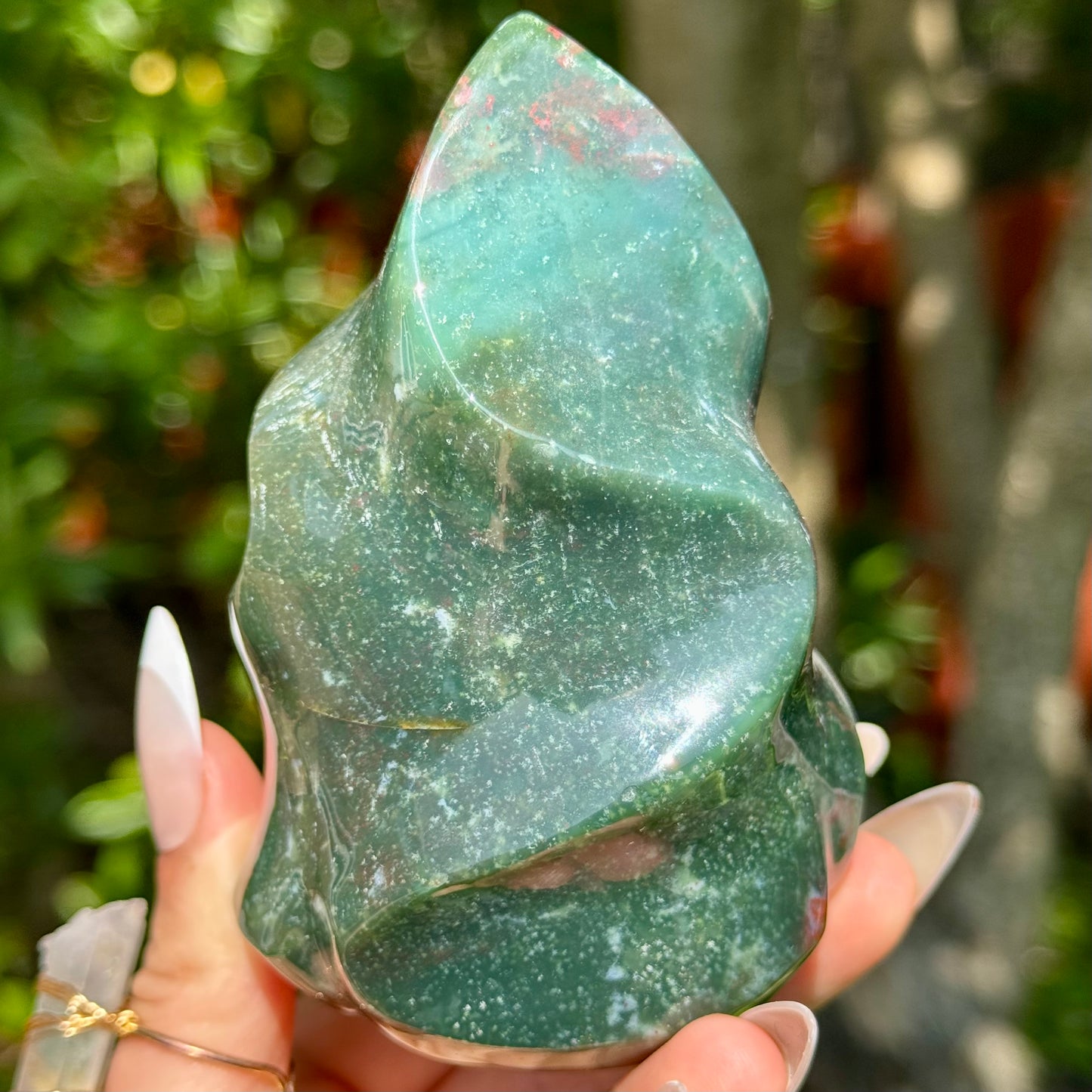 Green Ocean Jasper Flame 411g