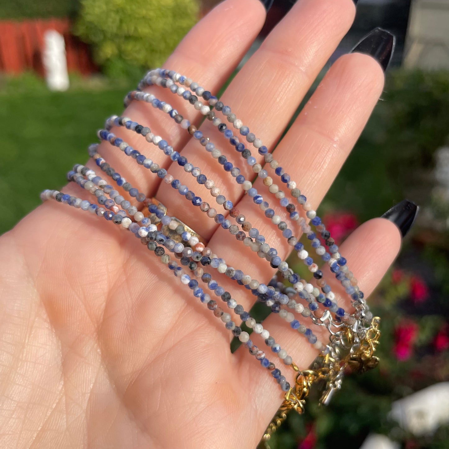 Sodalite Minimalist Bracelet 🧿