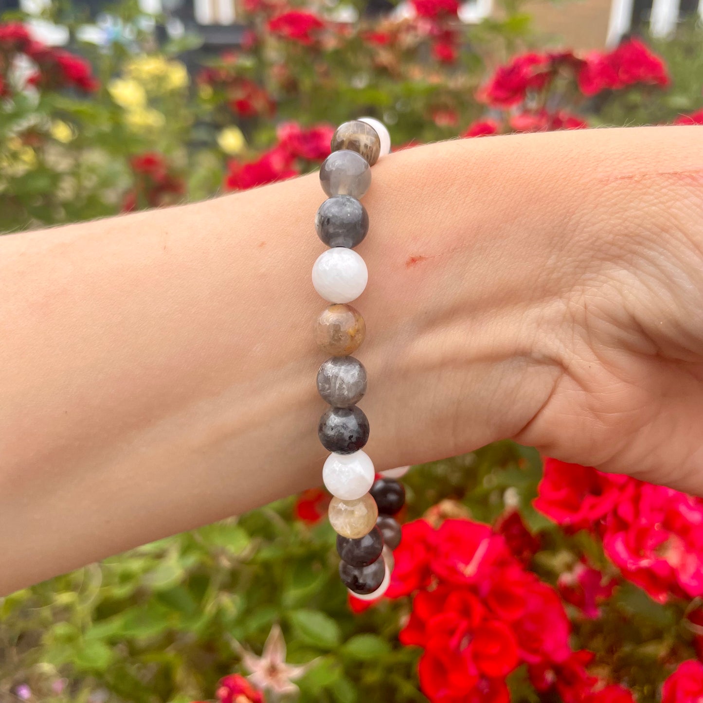 Attune To The Moon Beaded Bracelet