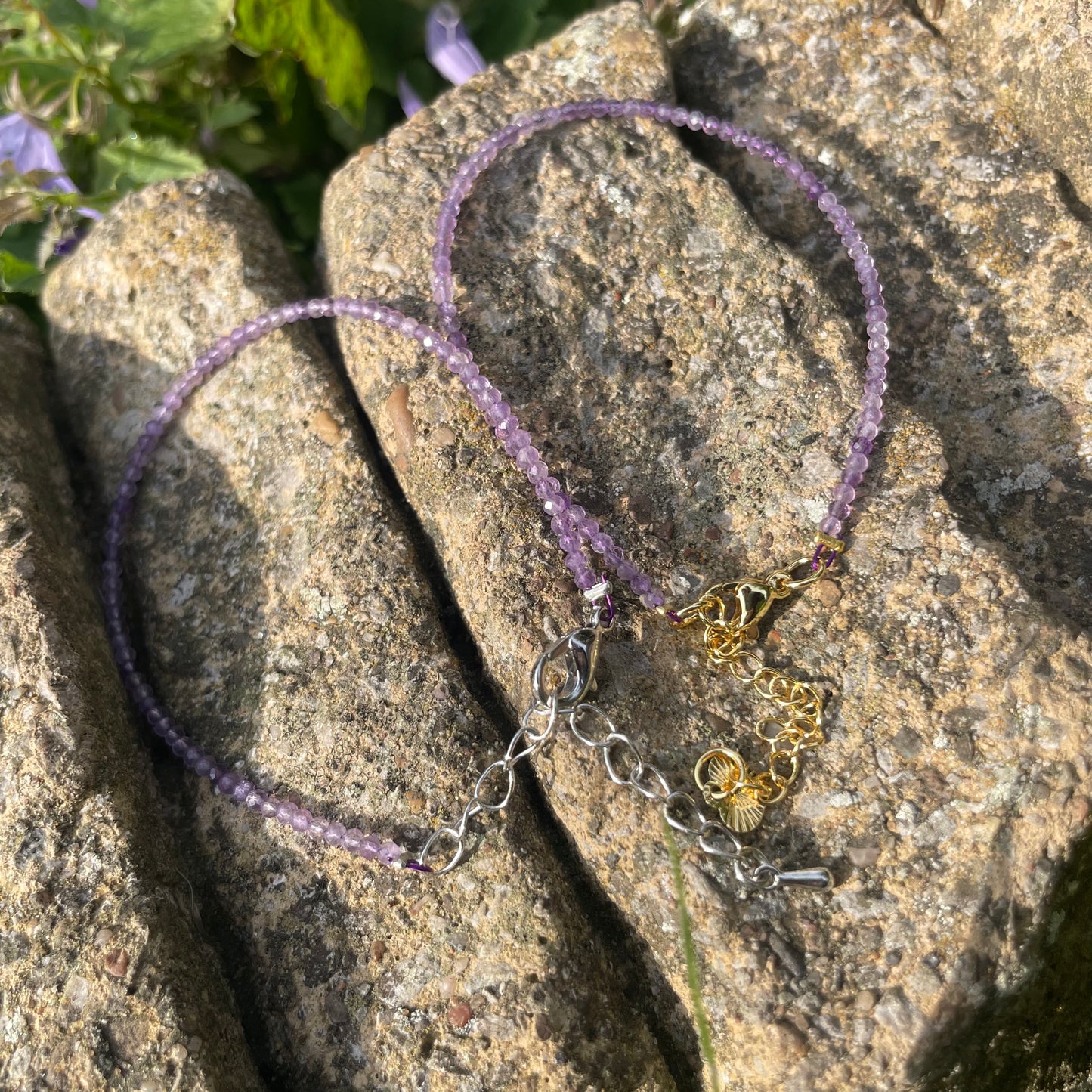 Amethyst Minimalist Bracelet 🪻