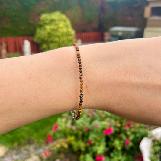 Tigers Eye Minimalist Bracelet 🐯