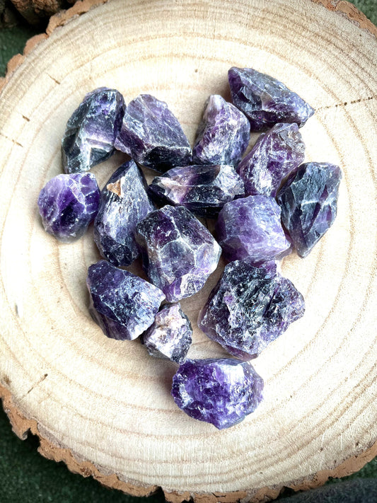 Amethyst raw stone crystal healing natural stone 3-4cm