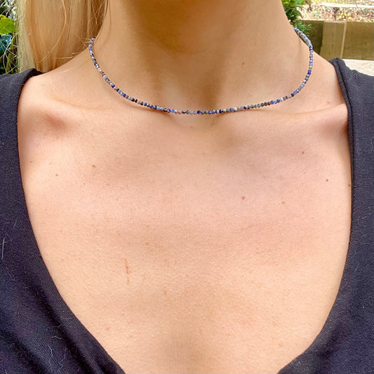 Sodalite Choker Necklace