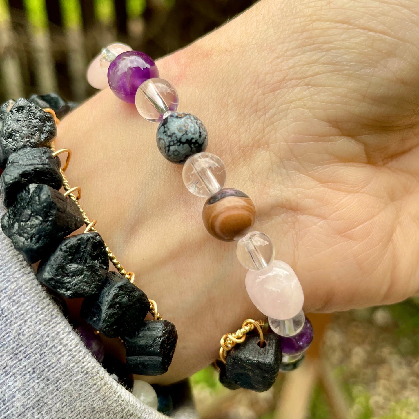 Twin Flame Crystal Healing Beaded Bracelet 🔥🔥