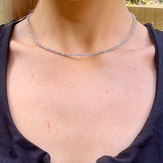 Labradorite Choker Necklace